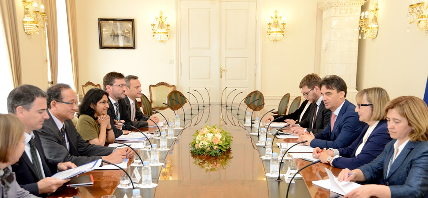 Potpredsjednik Vlade Branko Grčić primio Mamtu Murthi, regionalnu direktoricu Svjetske banke